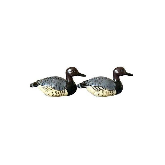 Vintage Mini Plastic Duck Salt & Pepper Shakers 3.5" - Picture 3 of 7